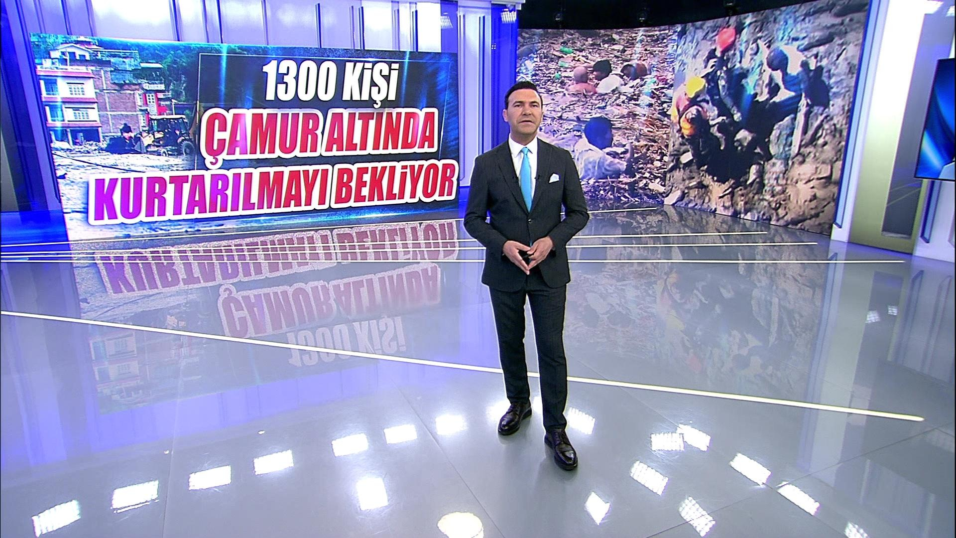 1300 kişi çamur altında kurtarılmayı bekliyor