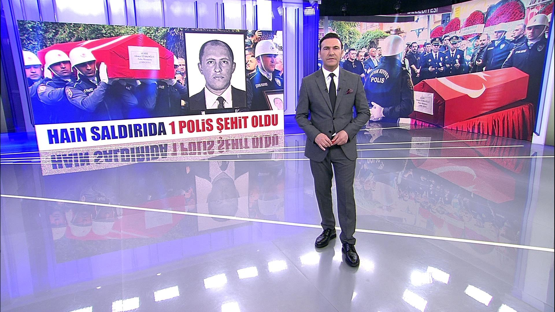 Hain saldırıda 1 polis şehit oldu
