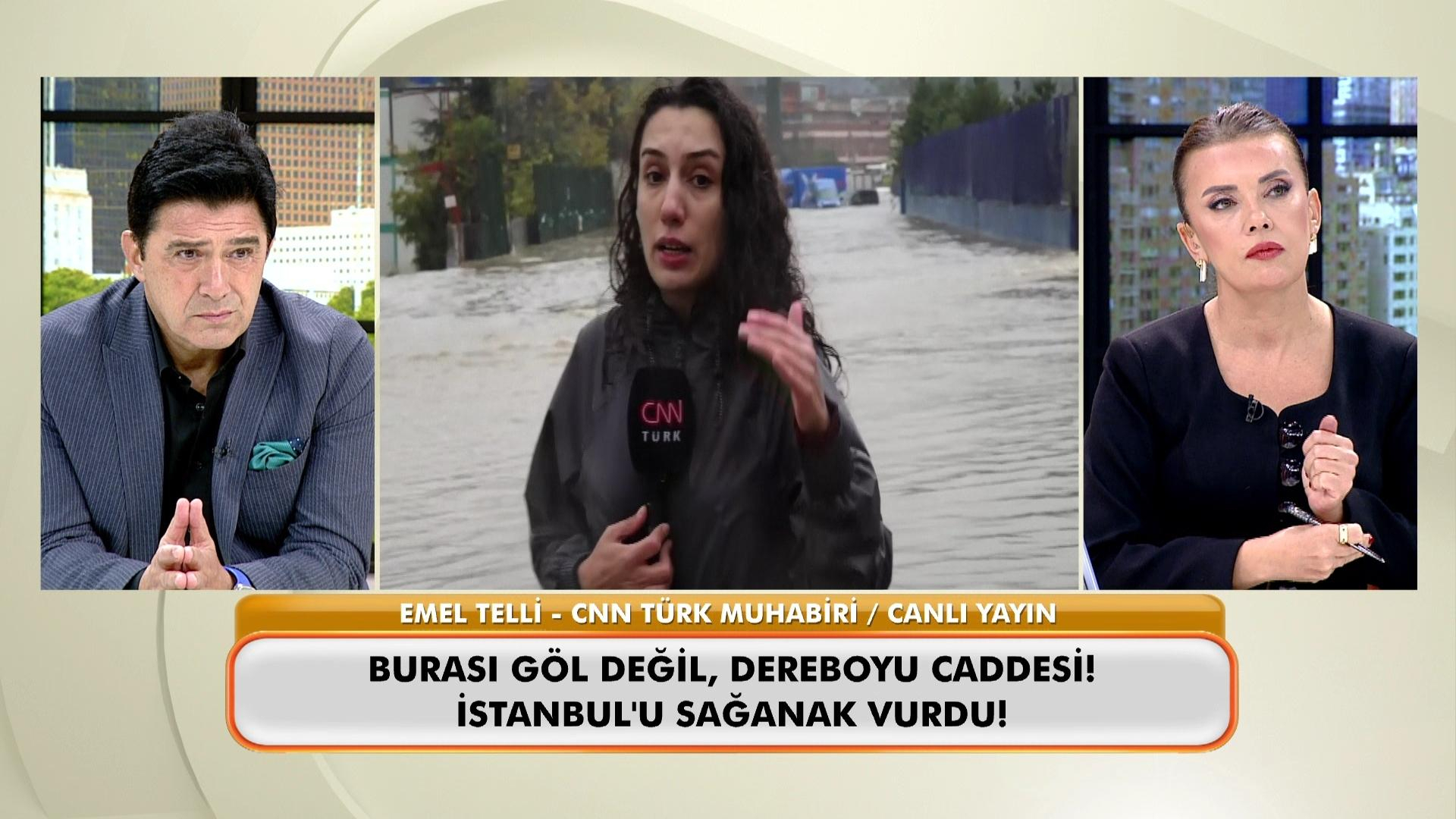 İstanbul'da sağanak kabusu!