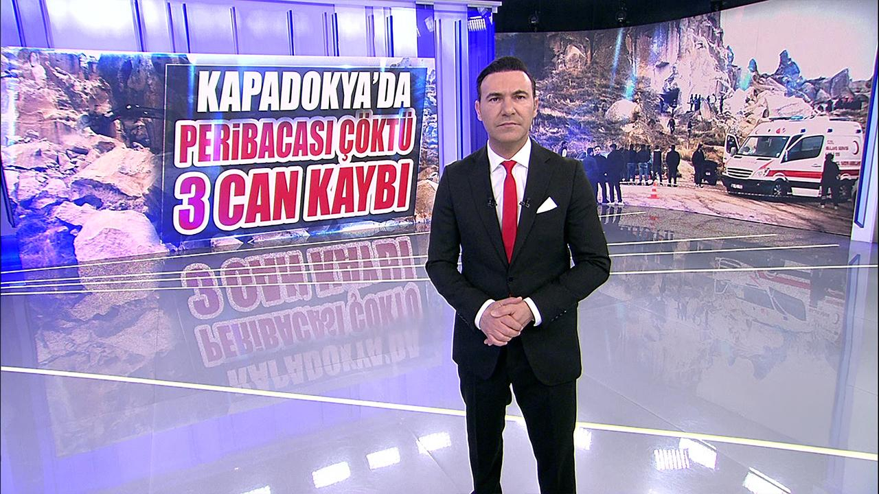 Kapadokya’da peribacası çöktü: 3 can kaybı!