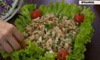 Tahinli Tavuk Salatası - Tahinli Tavuk Salatası Tarifi - Tahinli Tavuk Salatası Nasıl Yapılır?