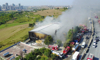 Son dakika: Başakşehir'de fabrika yangını | Video