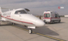 Ambulans uçak kalp hastası bebekler için havalandı | Video