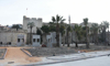 Çeşme Kalesi önüne beton büfe