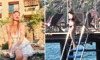 Bodrum'dan en sıcak ünlü manzaraları!