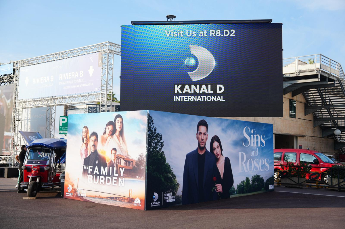 Kanal D dünya sahnesinde!