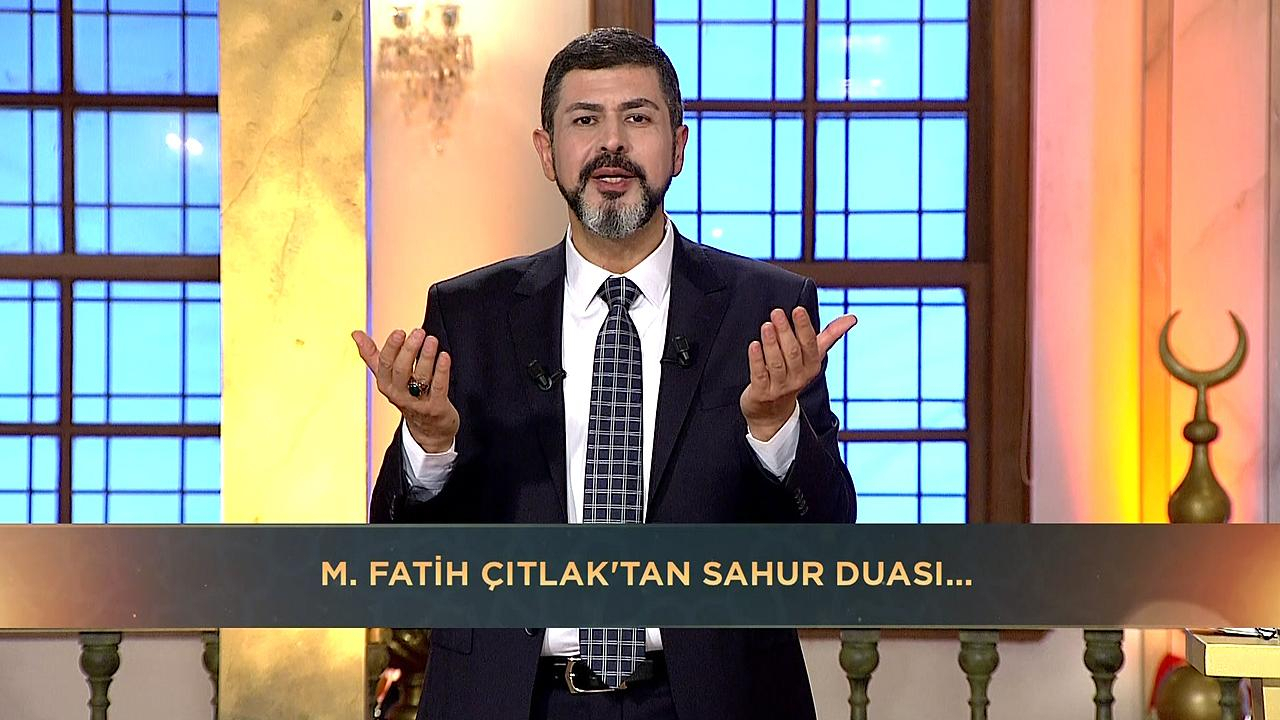 M. Fatih Çıtlak ile Sahur Vakti – 16.05.2018