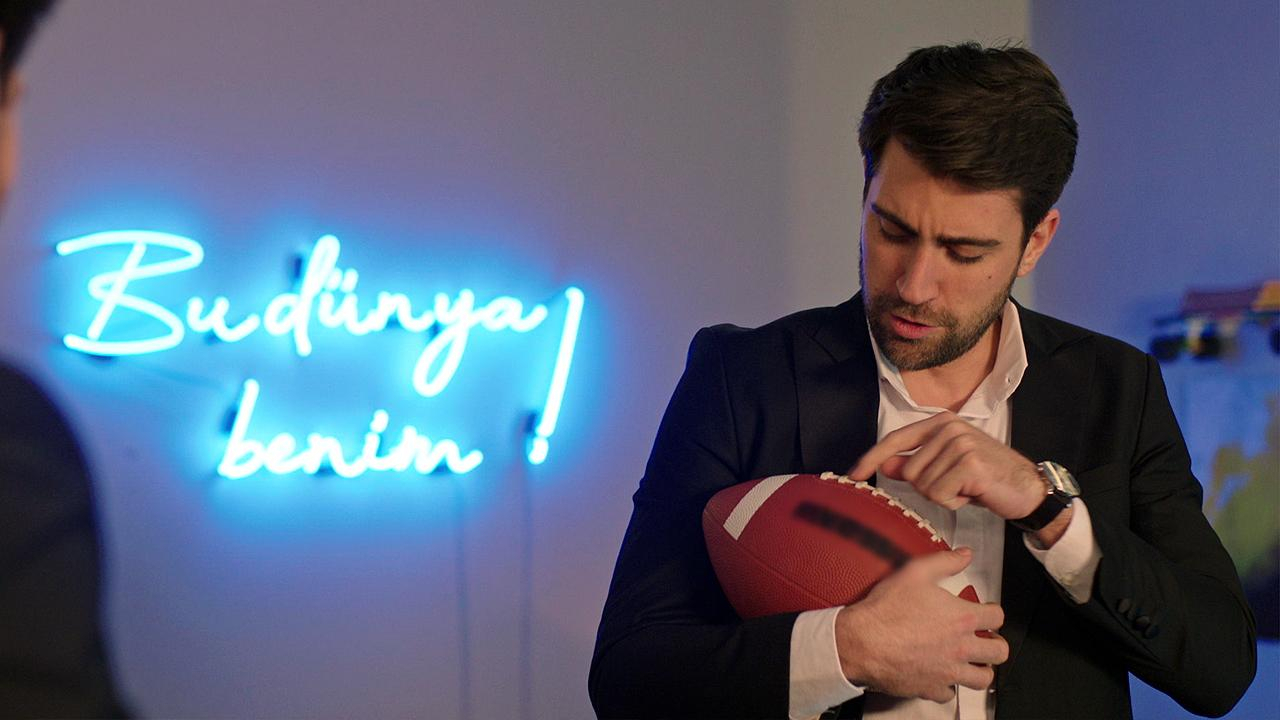 Kerem’in babalık provası!