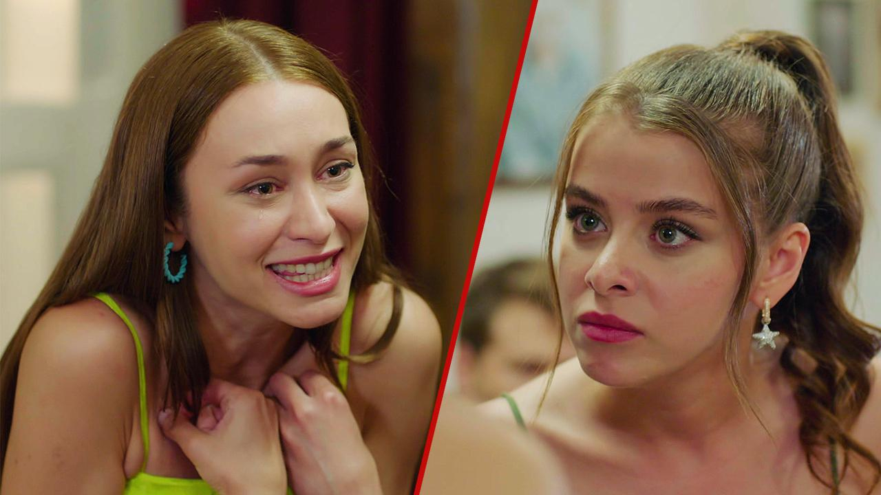 Asya ve Nazlı birbirine girdi!