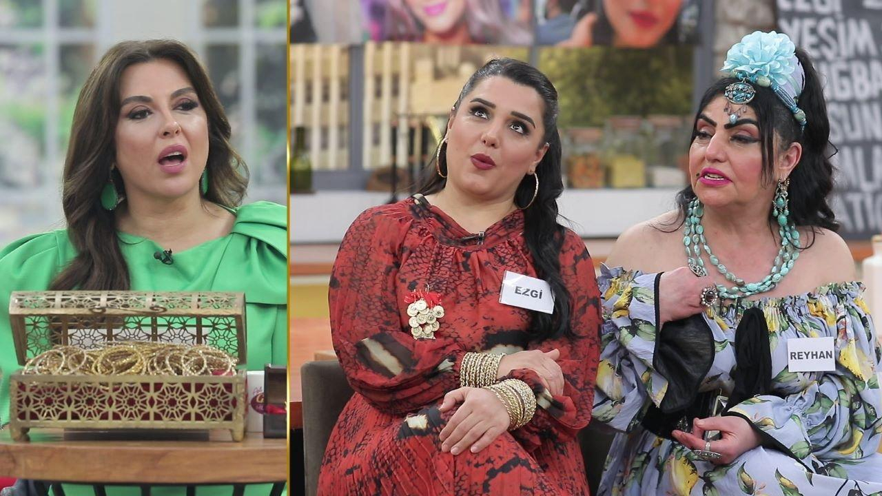 Reyhan Hanım gelininin pabucunu dama attı!