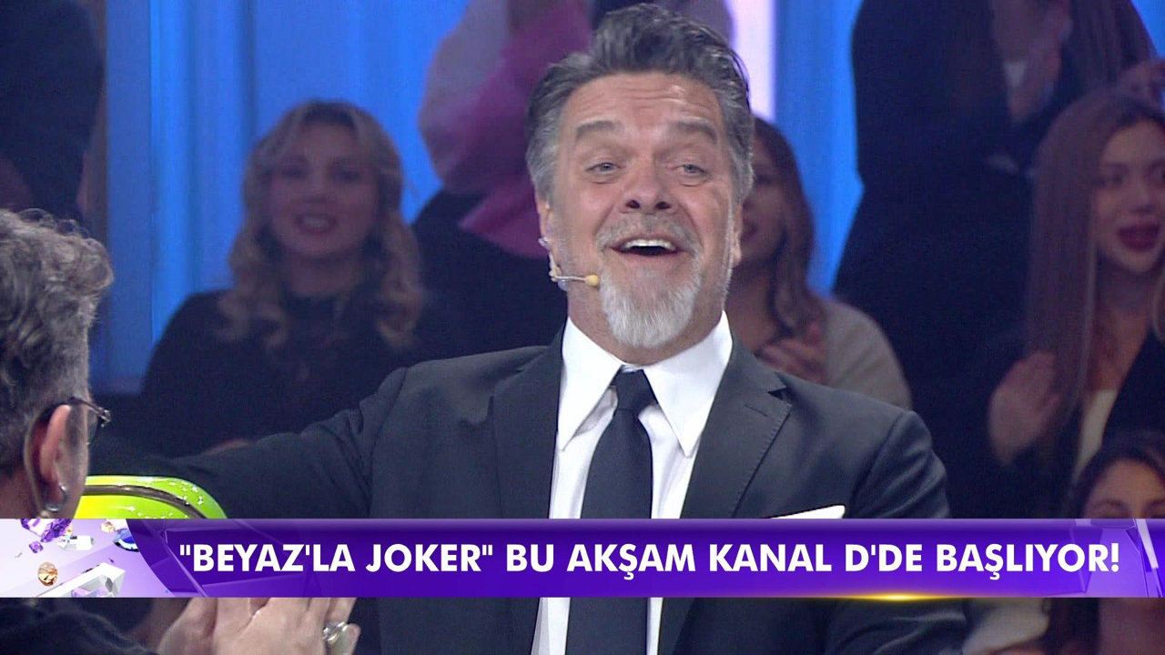 Beyaz’la Joker bu akşam Kanal D’de başlıyor!