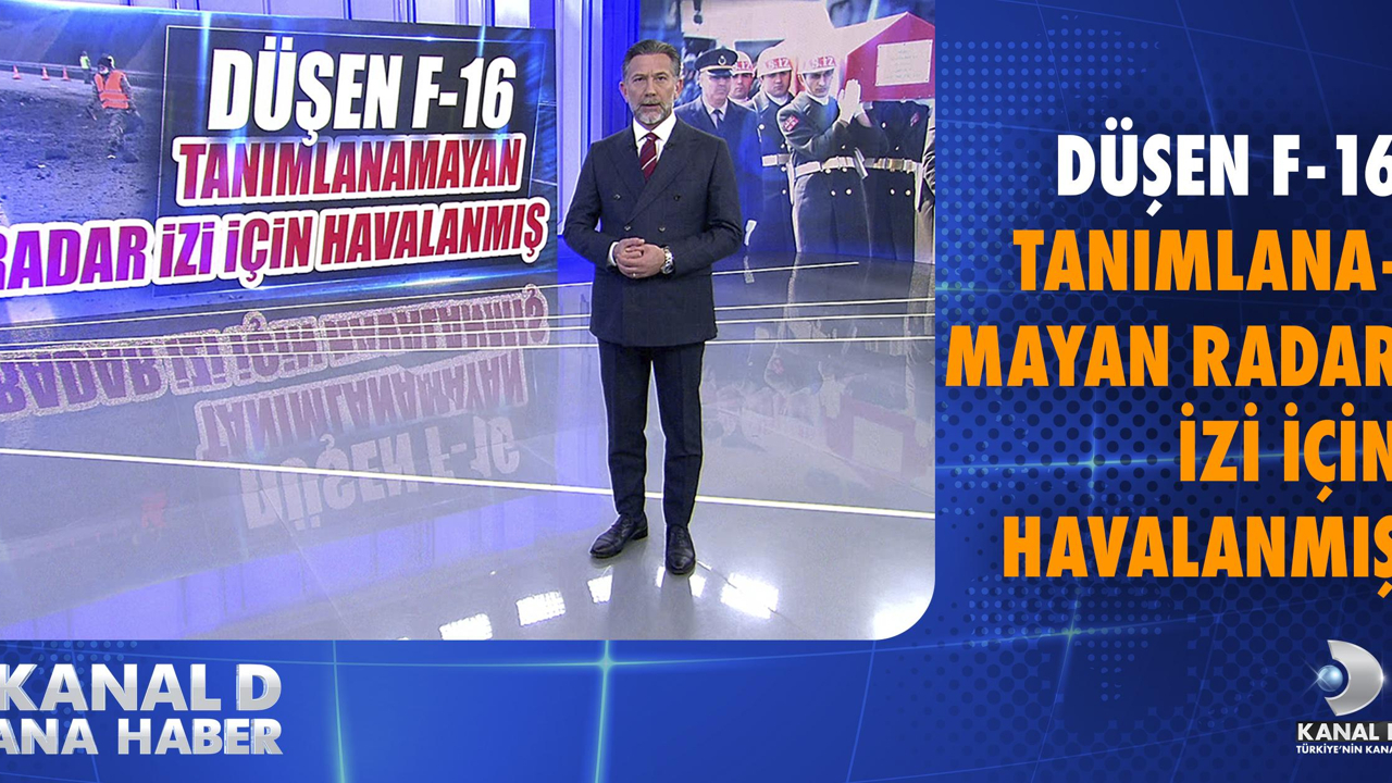 Düşen F-16 tanımlanamayan radar izi için havalanmış!