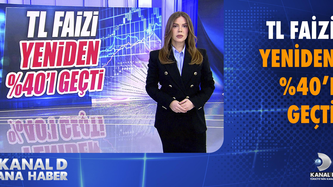 TL faizi yeniden %40’ı geçti!