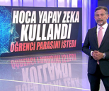Hoca ders notları için yapay zeka kullandı!