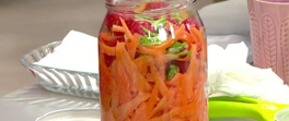 Fermente Kış Salatası Yapımı