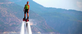 En havalı su sporu “Flyboard”