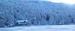 Bolu Gölcük'ten kış manzaraları