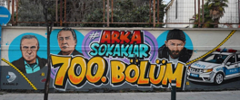 Efsaneye özel grafiti Kadıköy'de!