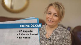 Emine Özkan'ın teşekkür mektubu
