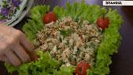 Tahinli Tavuk Salatası - Tahinli Tavuk Salatası Tarifi - Tahinli Tavuk Salatası Nasıl Yapılır?