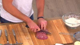 Patates Piyazlı Körili Arnavut Ciğeri