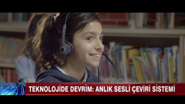 Teknolojide devrim! Anlık sesli çeviri!