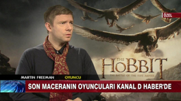 The Hobbit başrol oyuncularıyla özel röportaj