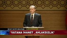 "Vatana ihanet, ahlaksızlık!"