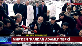 MHP'den "Kardan Adam"lı tepki!