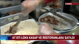 Bursa'daki at eti skandalı