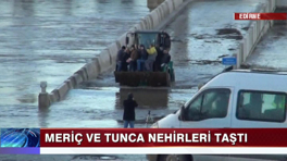 Edirne'de sel alarmı!