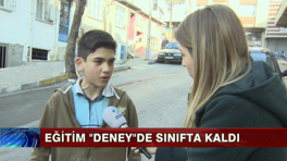 Eğitim sistemi deney konusunda sınıfta kaldı!