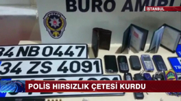 Hırsızlık çetesinin lideri, 20 yıllık bir polis memuru!