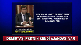 Demirtaş: ''PKK'nın yasal kolu değiliz!''