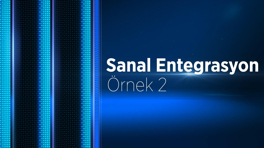 Sanal Entegrasyon-Örnek 2