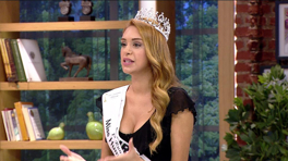 Miss Humanity 2016 Güzeli Tuğçe Ergişi Renkli Sayfalar'a konuk oldu!