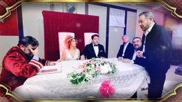 Beyaz ve Büşra Pekin nikah masasına oturdu!