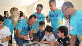 “Umuda Pedal” gönüllülerinden TEGV’e büyük destek!