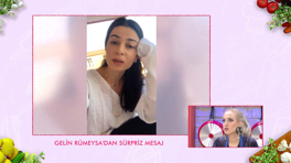 Rümeysa'dan sürpriz mesaj ve hediye!