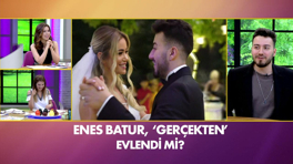 Enes Batur 'gerçekten' evlendi mi? Canlı yayında ilk açıklama!
