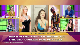 Ebru Polat, Reynmen'in şarkısına yaptığı dansa açıklık getirdi!