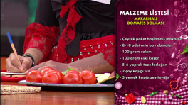 Gelinim Mutfakta - Makarnalı Domates Dolması Tarifi