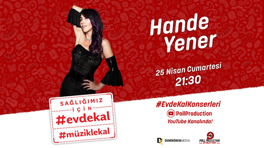 Sahne şovları ve danslarıyla Hande Yener’den konser şöleni!