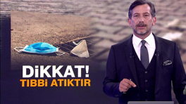 Atık maskeler tehlike saçıyor!