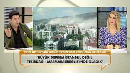 Korkutan deprem uyarısı! Prof. Dr. Ercan, Tekirdağ depremine dikkat çekti!