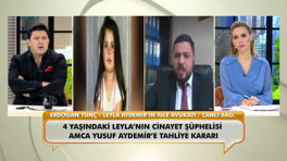 Avukat Erdoğan Tunç, Leyla’nın cinayet şüphelisi olan amcanın tahliye kararı hakkında çarpıcı detaylar paylaştı!