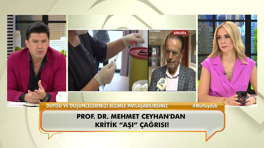 Prof. Dr. Mehmet Ceyhan'dan kritik "Aşı" çağrısı!