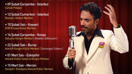 Yargı dizisinin sevilen oyuncusu Uğur Aslan ‘Afara’  isimli gösterisi ile Türkiye turnesine çıkıyor!