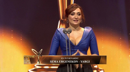 En İyi Senarist: Sema Ergenekon - YARGI - Pantene Altın Kelebek Ödülleri 2022