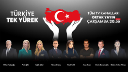 Türkiye Tek Yürek Ortak Yayınında Bir Araya Geliyor